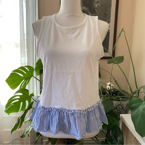 J Crew Ruffle Peplum Tank Bundle - Picture 5 of 12